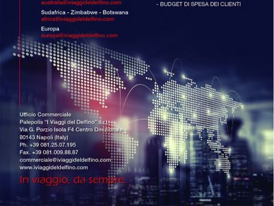 I Viaggi del Delfino - Foglio contatti (comunicazioni alle Agenzie di viaggi)