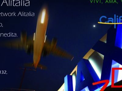 Alitalia - Visit California - I Viaggi del Delfino (invito)
