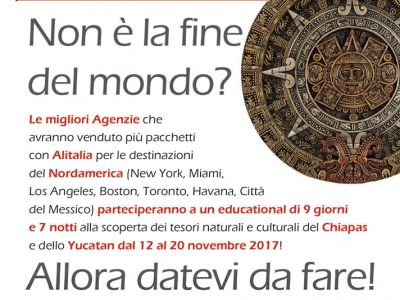 Alitalia - I Viaggi del Delfino tour operator (pagina pubblicitaria, pubblico di settore)