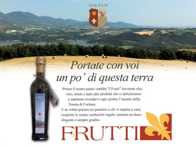 Tenuta di Corbara - I Frutti (pagina pubblicitaria)