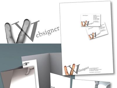 Websigner - Azienda di sviluppo tecnologico web oriented (Marchio, logo, immagine coordinata)
